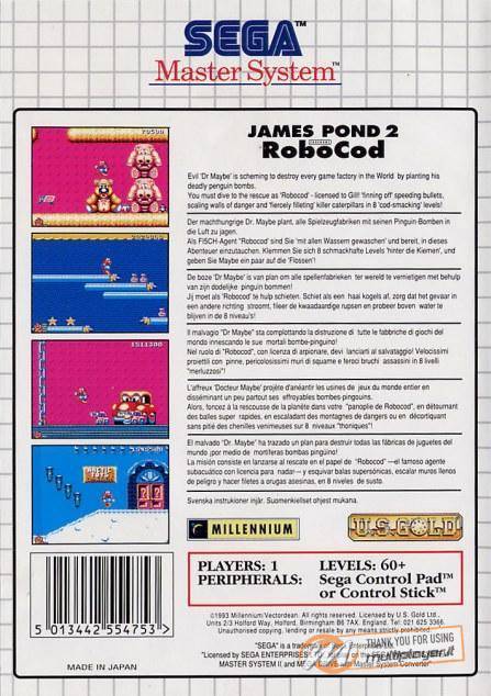 James Pond 2: Codename Robocod