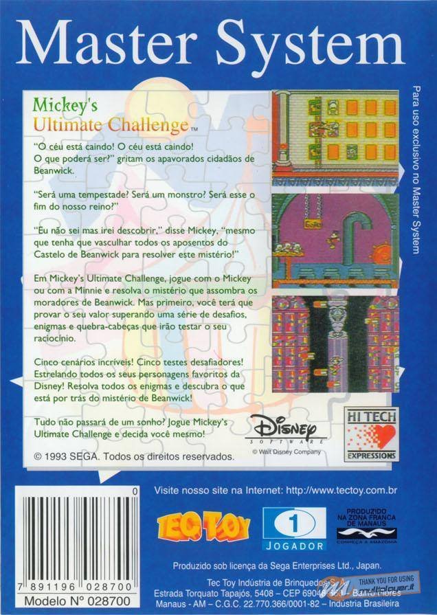 Mickey's Ultimate Challenge