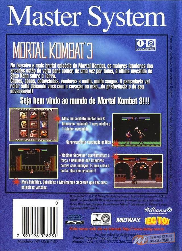 Mortal Kombat 3