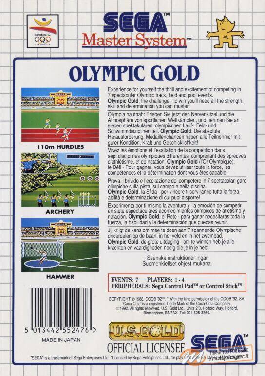 Olympic Gold: Barcelona '92