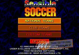 Sensible Soccer: European Champions 92/93