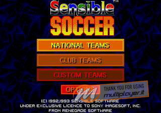 Sensible Soccer: European Champions 92/93