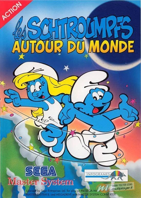 The Smurfs Travel The World