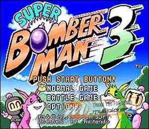 Super Bomberman 3