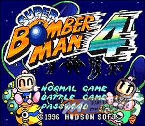 Super Bomberman 4