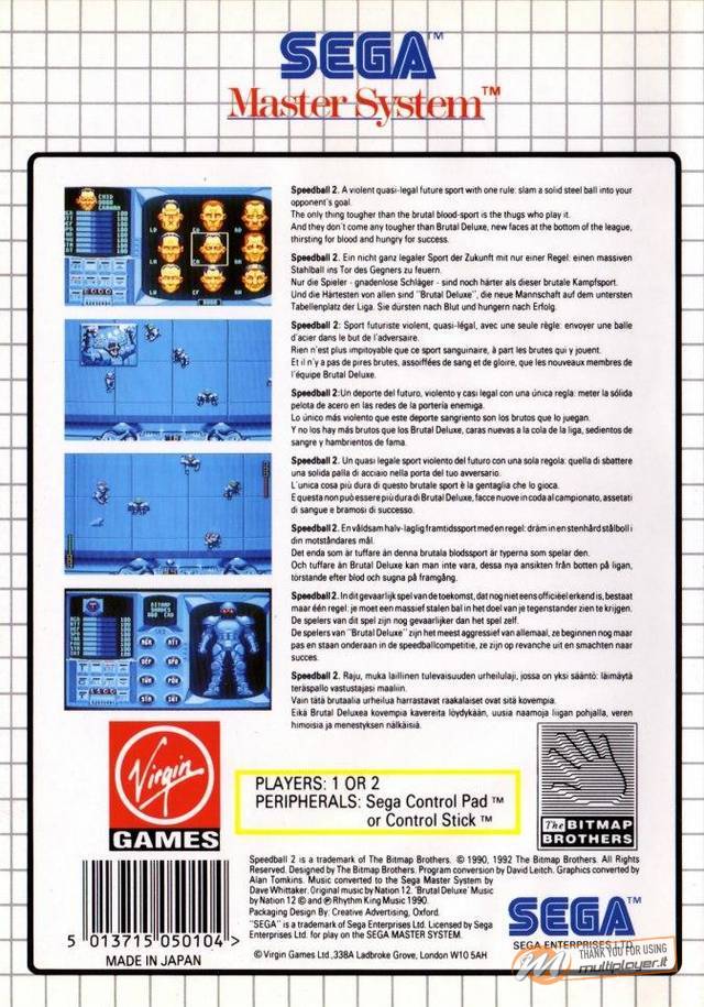 Speedball 2: Brutal Deluxe