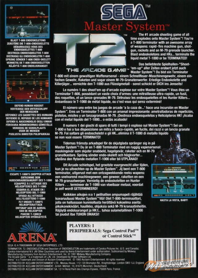 T2: The Arcade Game