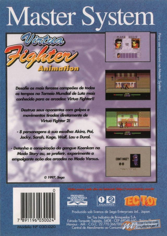Virtua Fighter Animation