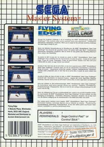 WWF Wrestlemania: Steel Cage Challenge