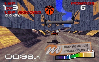 La versione PC di Wipeout era... come dire... bruttina