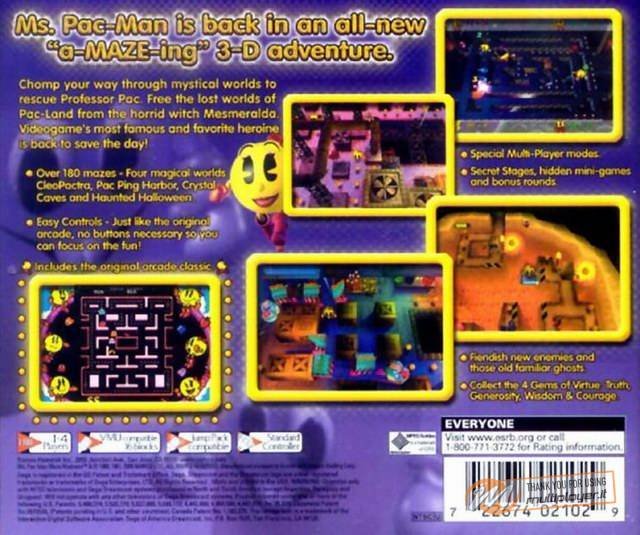 Ms Pac-Man: Maze Madness