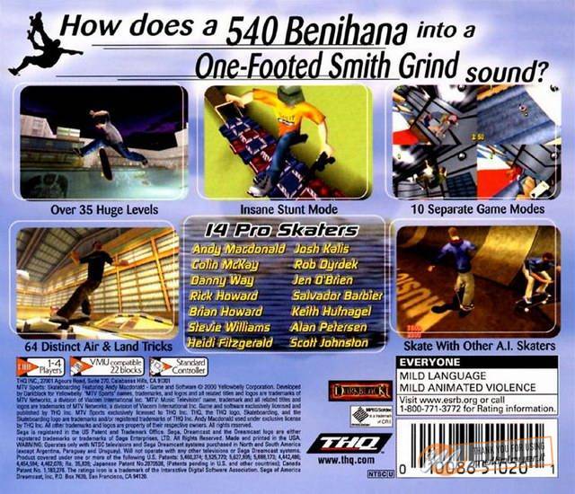 MTV Sports: Skateboarding featuring Andy Macdonald