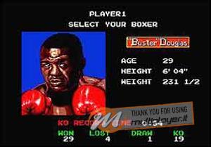 James 'Buster' Douglas Knockout Boxing