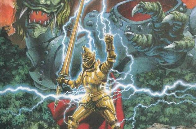 Ghouls 'n Ghosts, l'artwork Ghouls 'n Ghosts, l'artwork