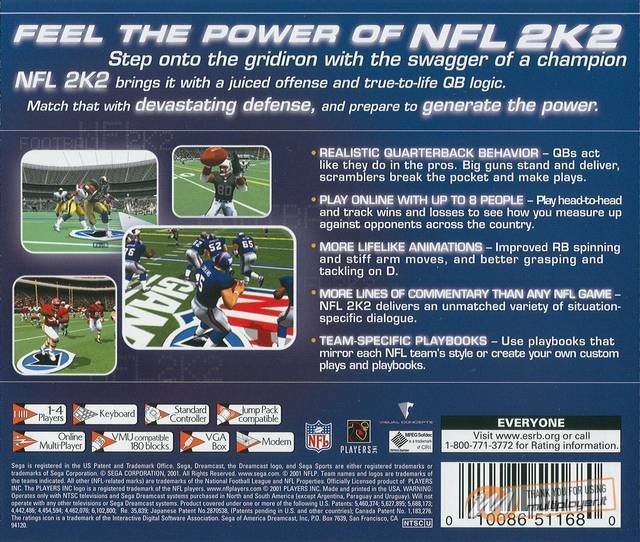 NFL 2K2