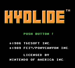 Hydlide