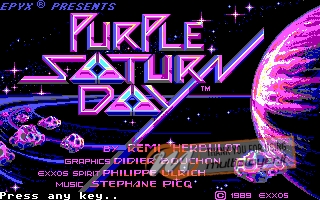 Purple Saturn Day