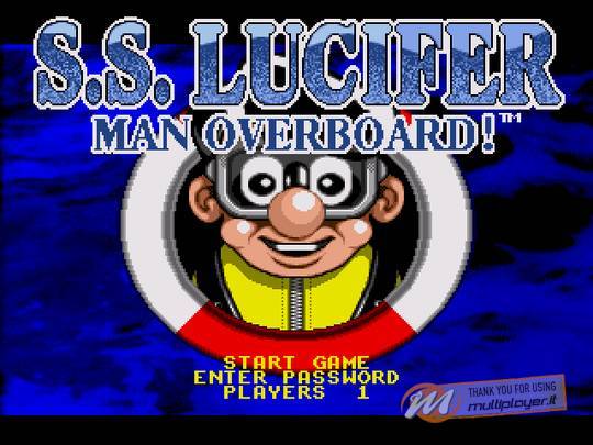 Man Overboard! S.S. Lucifer