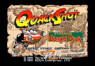 Quackshot Starring Donald Duck