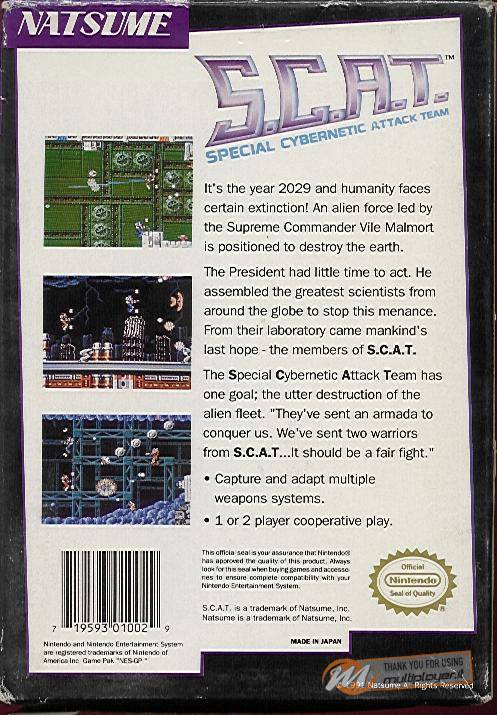 S.C.A.T.: Special Cybernetic Attack Team