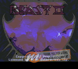 Shadow of the Beast II