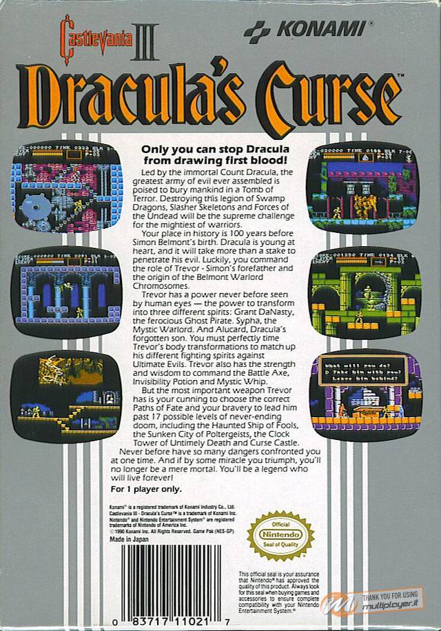 Castlevania III: Dracula's Curse