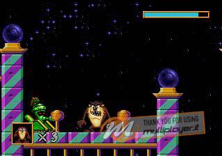 Taz in Escape from Mars