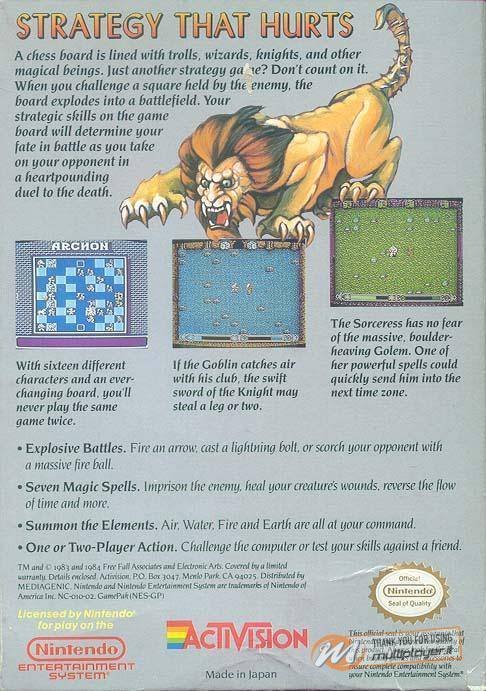 Archon: The Light and the Dark