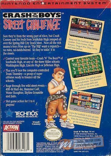 Crash'n the Boys Street Challenge