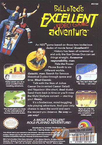 Bill & Ted's Excellent Adventure
