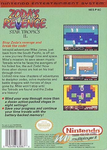 Zoda's Revenge: StarTropics II