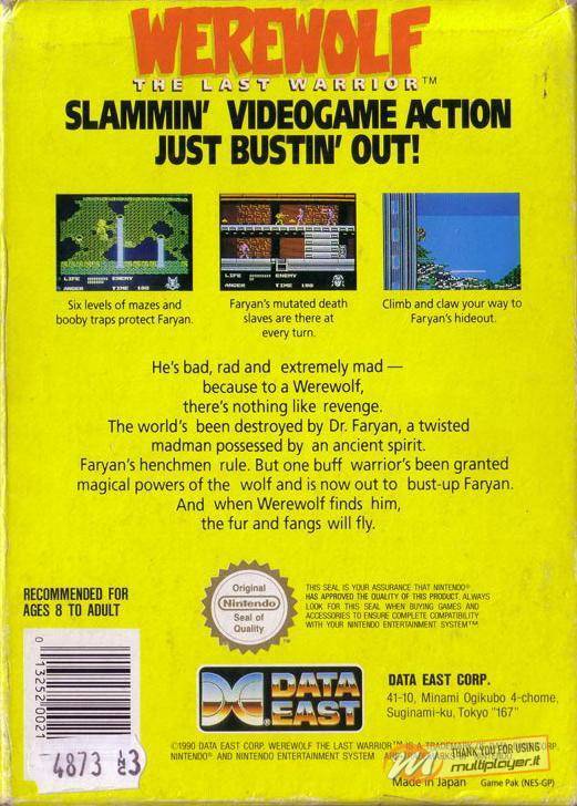 Werewolf: The Last Warrior