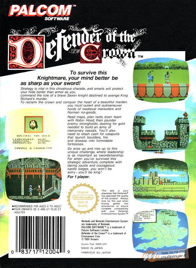 Defender Of The Crown