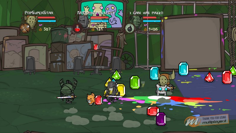 Castle crashers xbox 360 как разблокировать