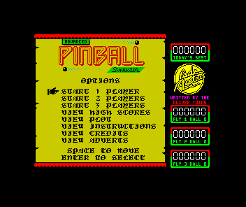 Advanced Pinball Simulator