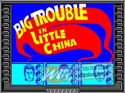 Big Trouble in Little China