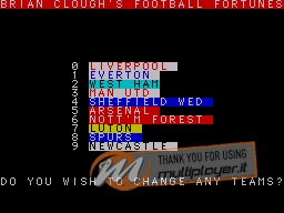 Brian Clough's Football Fortunes