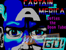 Captain America Defies the Doom Tube