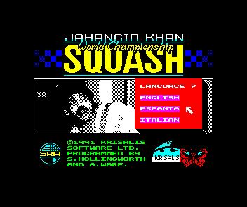 Jahangir Khan's World Championship Squash