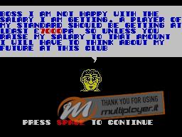 Jimmy's Soccer Manager