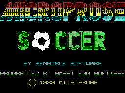 Microprose Soccer
