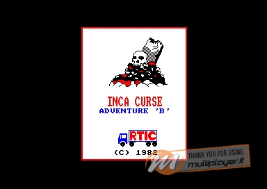 Adventure B: Inca Curse