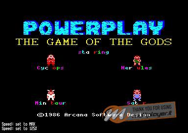 Powerplay: The Game of the Gods