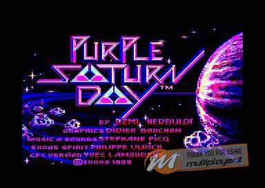 Purple Saturn Day