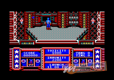 Captain America Defies the Doom Tube