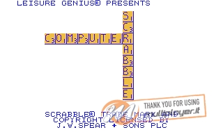 Computer Scrabble