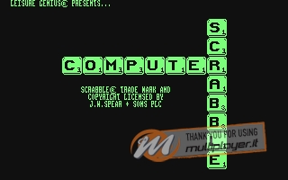 Computer Scrabble De Luxe