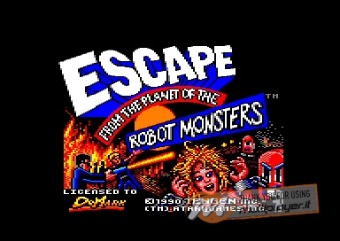 Escape from the Planet of the Robot Monsters