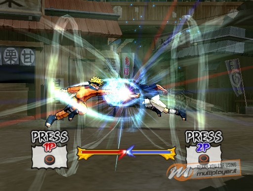 Naruto: Ultimate Ninja 3, il classico scontro fra Naruto e Sasuke Naruto: Ultimate Ninja 3, il classico scontro fra Naruto e Sasuke