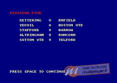 Jimmy's Soccer Manager